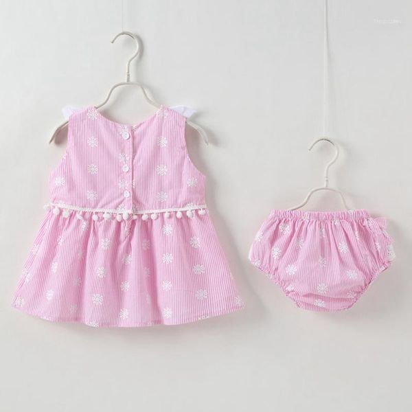 clothing sets 2 pcs baby girl cute skirt briefs summer infant striped lace trim vest + pp pants girls suit1, White
clothing sets 2 pcs baby girl cute skirt briefs summer infant striped lace trim vest + pp pants girls suit1, White