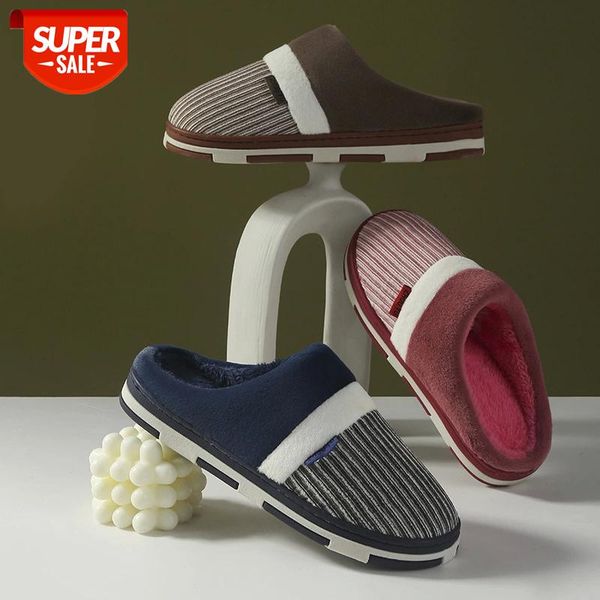women and men cotton winter slippers women autumn warm indoor couple home slipper men household stripe soft bottom men's shoes #oz4u, Black
women and men cotton winter slippers women autumn warm indoor couple home slipper men household stripe soft bottom men's shoes #oz4u, Black