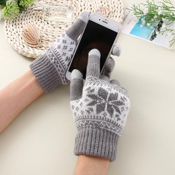 finger touch screen gloves for women printing patchwork cute plush full finger winter gloves female christmas gift, Blue;gray
finger touch screen gloves for women printing patchwork cute plush full finger winter gloves female christmas gift, Blue;gray