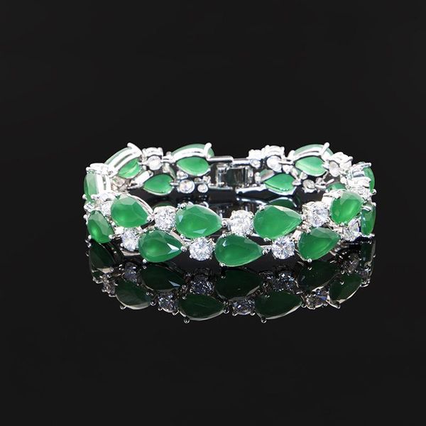 emmaya rose silve color green mona lisa multicolor cubic zircon bracelets bangles luxury wedding bracelet women gift party, Black
emmaya rose silve color green mona lisa multicolor cubic zircon bracelets bangles luxury wedding bracelet women gift party, Black