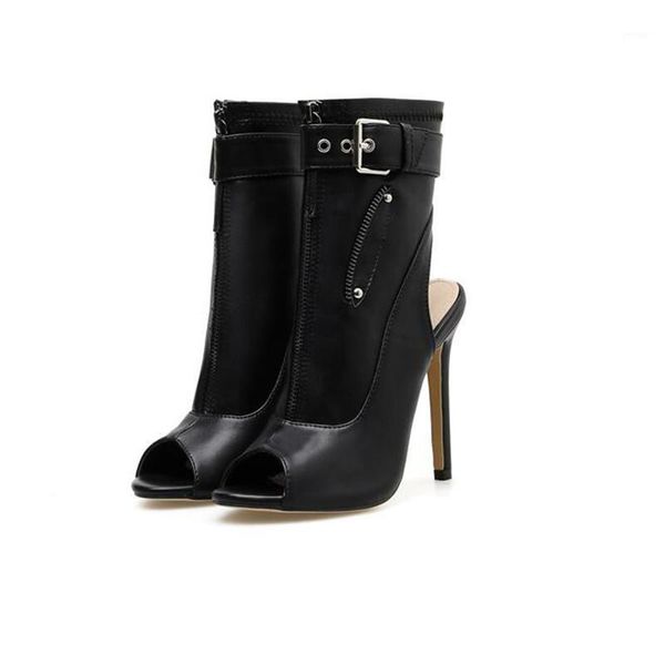 boots 2021 summer womens ankle sandals pu leather buckle strap zip stiletto heels plus size 35-40 shoes1, Black
boots 2021 summer womens ankle sandals pu leather buckle strap zip stiletto heels plus size 35-40 shoes1, Black