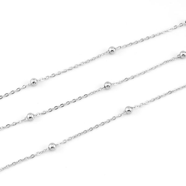 100% stainless steel 1.2mm rolo link chain necklace with space ball sell in 5 meters acero inoxidable cadenas factory outlet, Silver
100% stainless steel 1.2mm rolo link chain necklace with space ball sell in 5 meters acero inoxidable cadenas factory outlet, Silver