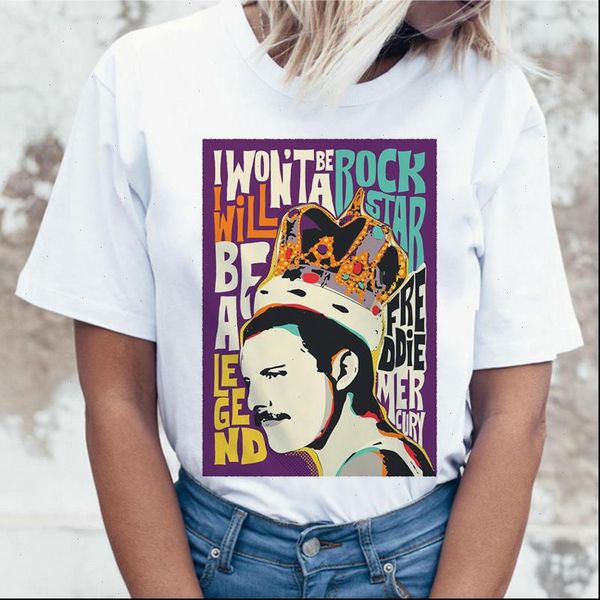 90s graphic rock tees female freddie mercury queen band t shirt harajuku vintage ullzang t shirt fashion queen tshirt, White
90s graphic rock tees female freddie mercury queen band t shirt harajuku vintage ullzang t shirt fashion queen tshirt, White