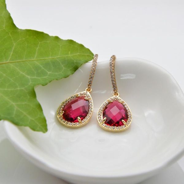 dangle & chandelier gold earrings red water drop micro inlay cubic zircon for women trendy fashion jewelry making, Silver
dangle & chandelier gold earrings red water drop micro inlay cubic zircon for women trendy fashion jewelry making, Silver
