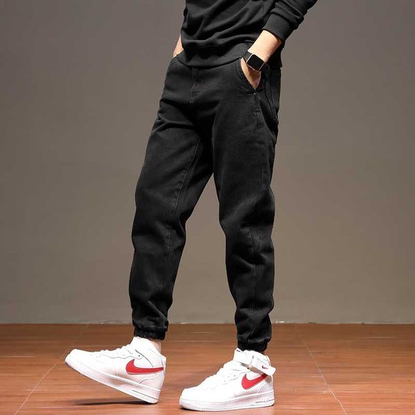 japanese style fashion men jeans loose fit spliced designer casual denim cargo pants streetwear hip hop jogger wide leg trousers, Blue
japanese style fashion men jeans loose fit spliced designer casual denim cargo pants streetwear hip hop jogger wide leg trousers, Blue