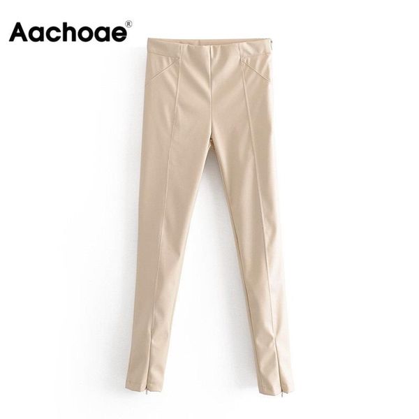 aachoae women stylish pu faux leather stretch pants solid high waist ladies pencil trousers full length streetwear bottoms y200418, Black;white
aachoae women stylish pu faux leather stretch pants solid high waist ladies pencil trousers full length streetwear bottoms y200418, Black;white