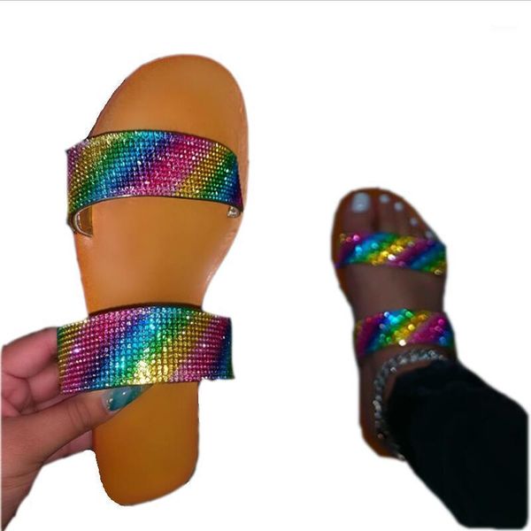 women summer slippers indoor comfy flat shoes rhinestone slides girl slippers colorful diamond flip-flops big size sandals1, Black
women summer slippers indoor comfy flat shoes rhinestone slides girl slippers colorful diamond flip-flops big size sandals1, Black