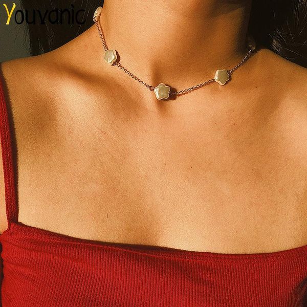 youvanic sweet pearl heart star choker necklace for women girls fashion short cute clavicle chains neck collar boho jewelry 2495, Golden;silver
youvanic sweet pearl heart star choker necklace for women girls fashion short cute clavicle chains neck collar boho jewelry 2495, Golden;silver