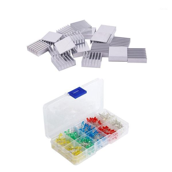 20pcs 20mmx20mmx 6mm aluminum heatsink radiator cooling & 500x m led red green yellow blue white light emitting diodes1
20pcs 20mmx20mmx 6mm aluminum heatsink radiator cooling & 500x m led red green yellow blue white light emitting diodes1