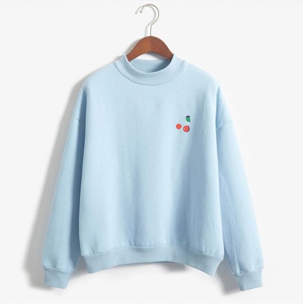 2020 autumn winter thick sweatshirt women long sleeved fleece hoodies kawaii cherry print girls pullovers loose harajuku moletom, Black
2020 autumn winter thick sweatshirt women long sleeved fleece hoodies kawaii cherry print girls pullovers loose harajuku moletom, Black