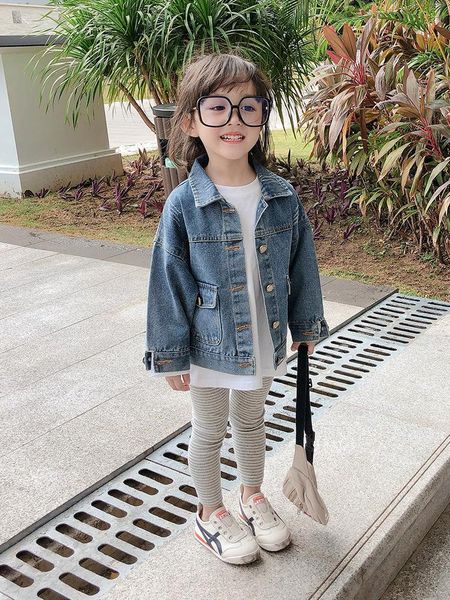 2020 spring autumn kids clothes girls item girl casual pocket oversize jeans jacket long sleeve button-end denim coat, Blue;gray
2020 spring autumn kids clothes girls item girl casual pocket oversize jeans jacket long sleeve button-end denim coat, Blue;gray