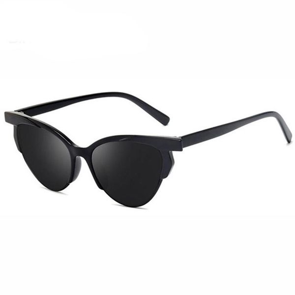 sunglasses classic women retro brand designer fashion plastic material lenses 1815 uv400 protection eyewear, White;black
sunglasses classic women retro brand designer fashion plastic material lenses 1815 uv400 protection eyewear, White;black