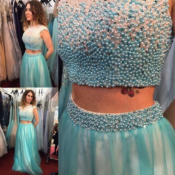 plus size light blue two pieces beading prom dresses crew short sleeve evening dresses tulle floor length skirt formal party dresses l88, Black;red
plus size light blue two pieces beading prom dresses crew short sleeve evening dresses tulle floor length skirt formal party dresses l88, Black;red