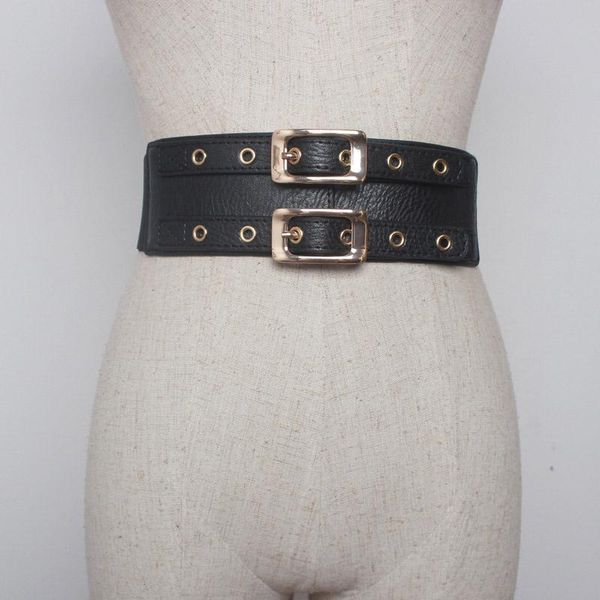 pu leather wide belt double-breasted women belts elastic stretch waistband dress coat down decoration fashion accessory, Black;brown
pu leather wide belt double-breasted women belts elastic stretch waistband dress coat down decoration fashion accessory, Black;brown