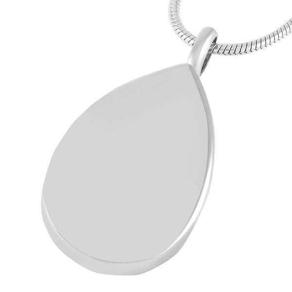 blue/white crystal inlay water drop stainless steel cremation ashes urns pendant necklace souvenir jewelry keepsake women gifts, Silver
blue/white crystal inlay water drop stainless steel cremation ashes urns pendant necklace souvenir jewelry keepsake women gifts, Silver