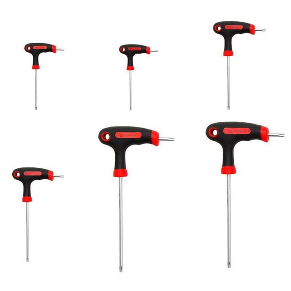 1 pc chromium-molybdenum alloy steel t-handle grip torx & hex allen key screwdriver driver tool t10/t15/t20/t25/t30/t40
1 pc chromium-molybdenum alloy steel t-handle grip torx & hex allen key screwdriver driver tool t10/t15/t20/t25/t30/t40