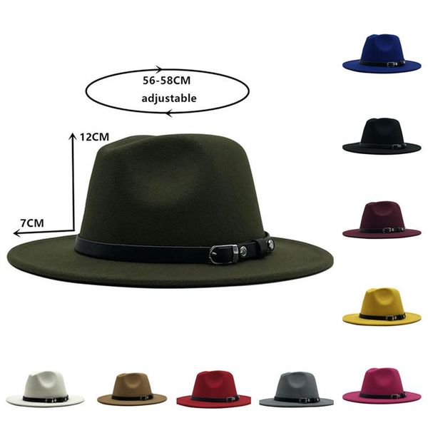 new fashion trend women ladies wool felt fedora hat black belt wide brim wool panama casual formal party winter jazz wholesale, Blue;gray
new fashion trend women ladies wool felt fedora hat black belt wide brim wool panama casual formal party winter jazz wholesale, Blue;gray