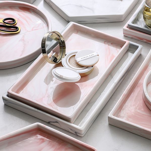 acrylic ceramic pizza plate gray pink personalized marble designs porcelain bedside jewelry storage service tray holder q0108
acrylic ceramic pizza plate gray pink personalized marble designs porcelain bedside jewelry storage service tray holder q0108