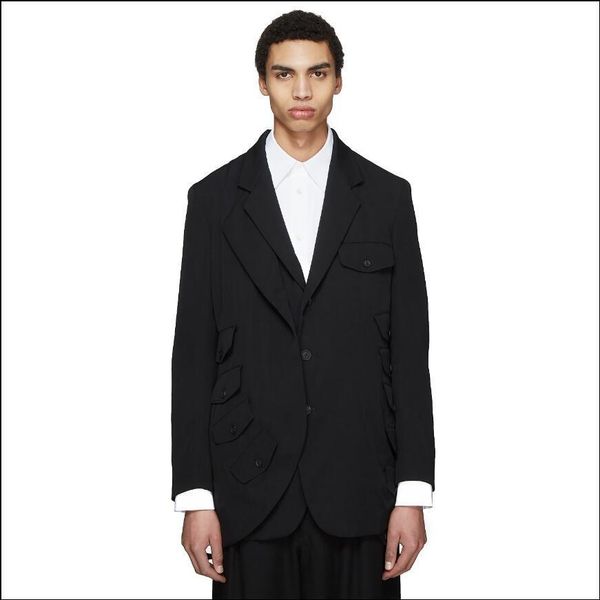 2020 suit s-5xl men multi-pocket jackets loose turtlenecks new gothic style hairstylist clothing irregular blazers design hxfp, White;black
2020 suit s-5xl men multi-pocket jackets loose turtlenecks new gothic style hairstylist clothing irregular blazers design hxfp, White;black