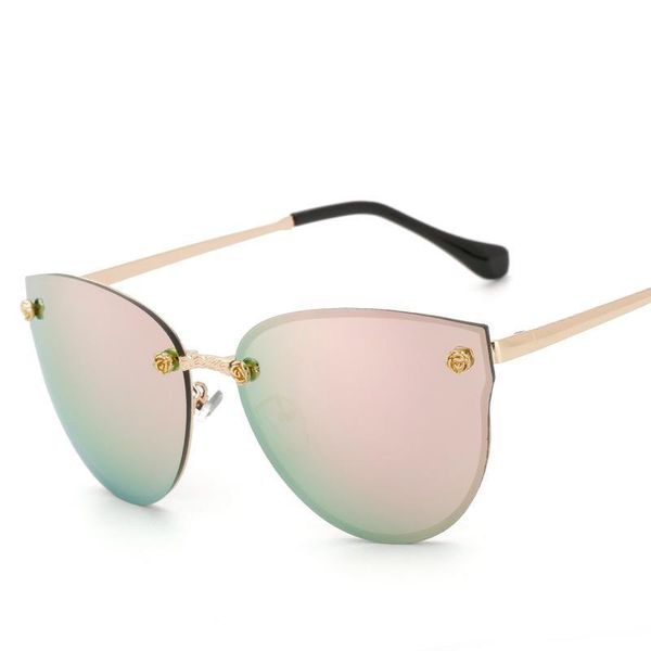 sunglasses cat eye women 2021 brand designer coating mirror clear yellow sun glasses fashion men cateye uv400, White;black
sunglasses cat eye women 2021 brand designer coating mirror clear yellow sun glasses fashion men cateye uv400, White;black