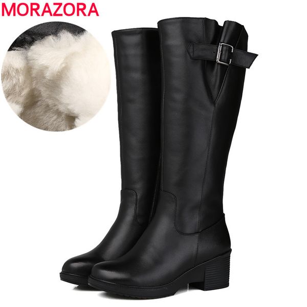 morazora size 35-43 new 2020 genuine leather platform shoes natural wool women's winter knee high fashion snow boots 1026, Black
morazora size 35-43 new 2020 genuine leather platform shoes natural wool women's winter knee high fashion snow boots 1026, Black