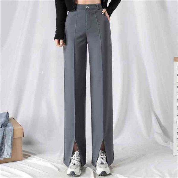 summer straight large size casual solid straight trousers streetwear black full-length selling chic loose pants, Black;white
summer straight large size casual solid straight trousers streetwear black full-length selling chic loose pants, Black;white