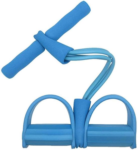 4 tubes sit-up pull rope exercise equipment pedal resistance band elastic tension rope for home gym yoga workout multifunction
4 tubes sit-up pull rope exercise equipment pedal resistance band elastic tension rope for home gym yoga workout multifunction