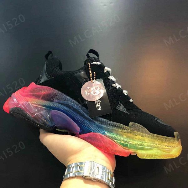 2020 paris athletic shoes triple s clear sole trainers dad shoes sneaker black oversized mens womens white runners chaussures, White;red
2020 paris athletic shoes triple s clear sole trainers dad shoes sneaker black oversized mens womens white runners chaussures, White;red