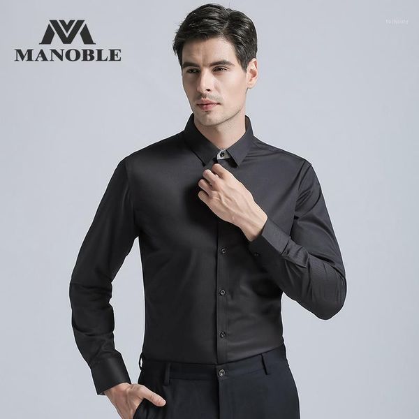 men's dress shirt 2019 brands new fashion regular fit shirts business long sleeve with cufflink small black collar solid color1, White;black
men's dress shirt 2019 brands new fashion regular fit shirts business long sleeve with cufflink small black collar solid color1, White;black