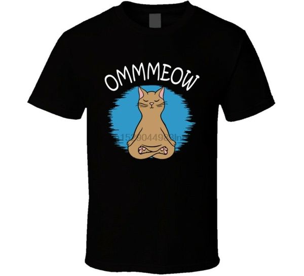 ommmeow funny yoga t shirt sport hooded sweatshirt hoodie