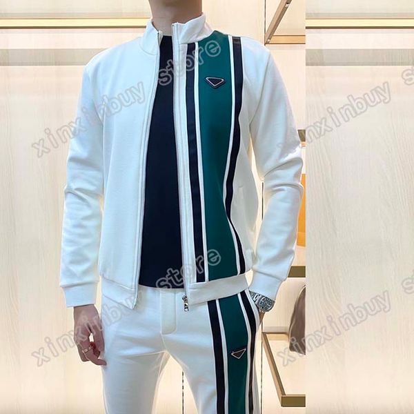 mens designer tracksuits latest fashion triangle letters printing paris men and women casual wild white, Gray
mens designer tracksuits latest fashion triangle letters printing paris men and women casual wild white, Gray