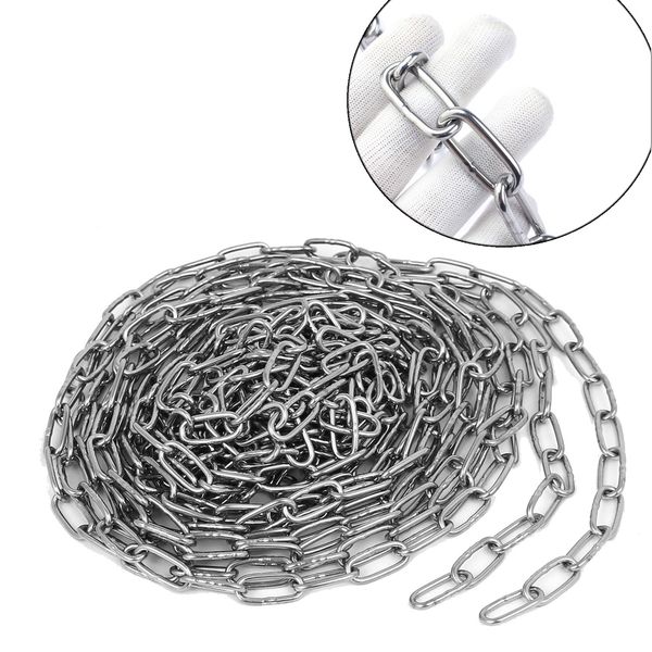 304 из нержавеющей стали цепи pet dog chain одежда качели тяговый подъемное цепи 4мм длина 2м
304 из нержавеющей стали цепи pet dog chain одежда качели тяговый подъемное цепи 4мм длина 2м