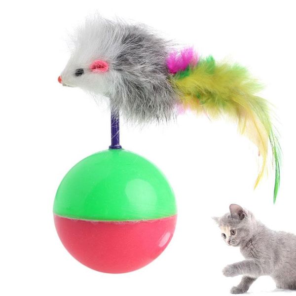 cat toys 1pc plastic pet toy supplies funny playing false mouse ball feather activity c42
cat toys 1pc plastic pet toy supplies funny playing false mouse ball feather activity c42