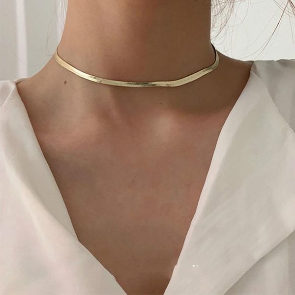 new fashion link chain choker gold layer necklace for women charm necklace collares jewelry men's women hip-hop punk jewelery, Golden;silver
new fashion link chain choker gold layer necklace for women charm necklace collares jewelry men's women hip-hop punk jewelery, Golden;silver