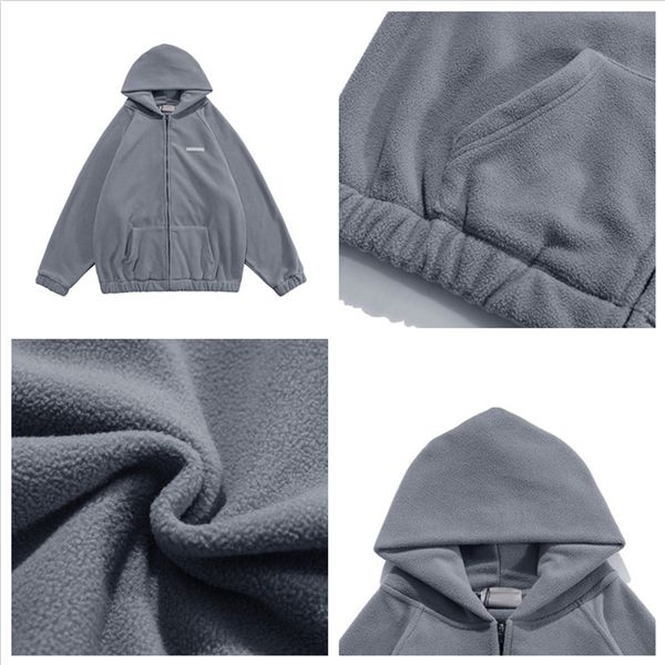 2020 men sweater coat autumn and winter korean style zipper cardigan hooded coat polar fleece lamb plush cardigan, Black;brown
2020 men sweater coat autumn and winter korean style zipper cardigan hooded coat polar fleece lamb plush cardigan, Black;brown