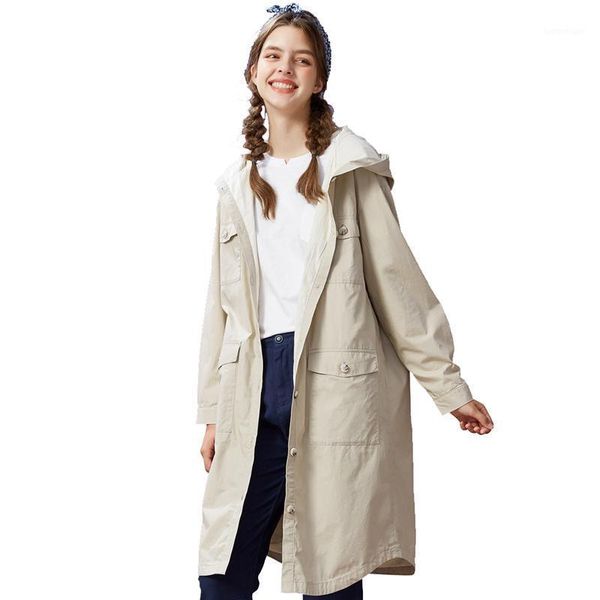 women's trench coats boutique windbreaker female 2021 japanese literary long hooded over the knees wild autumn coat women's clothi, Tan;black
women's trench coats boutique windbreaker female 2021 japanese literary long hooded over the knees wild autumn coat women's clothi, Tan;black