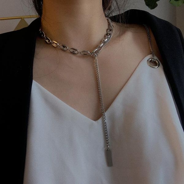 pig nose necklace european and american fashion trendy individual cold chain choker clavicle chain, Golden;silver
pig nose necklace european and american fashion trendy individual cold chain choker clavicle chain, Golden;silver