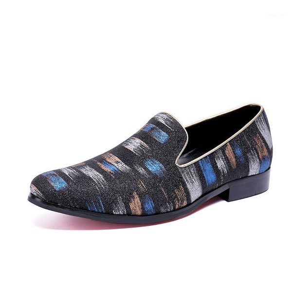 men print dress yellow shoes italian dress shoes handmade loafers smoking slippers men flats comfortable stage wear1, Black
men print dress yellow shoes italian dress shoes handmade loafers smoking slippers men flats comfortable stage wear1, Black