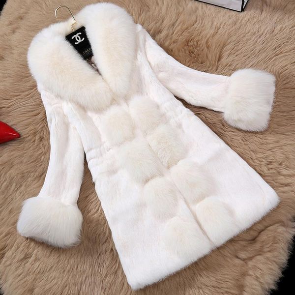 women faux fur coat winter jackets thick fluffy long sleeve warm outerwear luxury fur jacket elegant mujer bontjas 2020, Black
women faux fur coat winter jackets thick fluffy long sleeve warm outerwear luxury fur jacket elegant mujer bontjas 2020, Black
