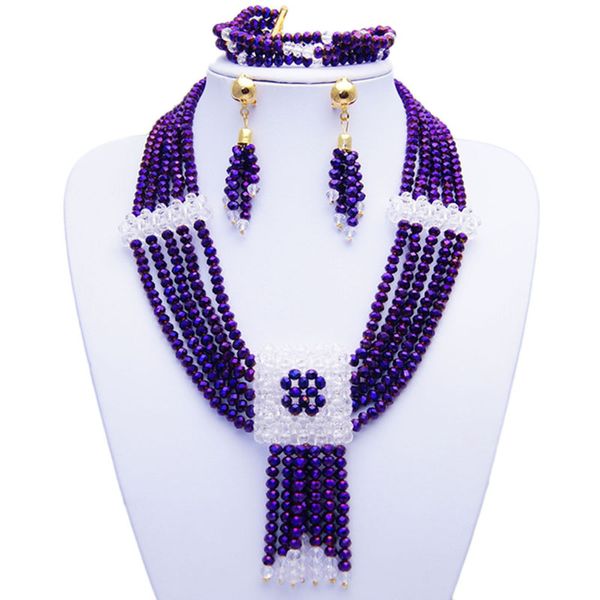 yulaili fashion nigerian wedding african beads jewelry sets crystal pendant necklace earrings charm bracelet thanksgiving gifts, Black
yulaili fashion nigerian wedding african beads jewelry sets crystal pendant necklace earrings charm bracelet thanksgiving gifts, Black