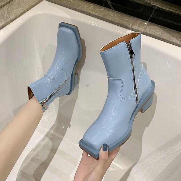 rock shoes woman lady boots winter footwear luxury designer zipper low heels booties boots-women ladies med 2020 autumn fashion, Black
rock shoes woman lady boots winter footwear luxury designer zipper low heels booties boots-women ladies med 2020 autumn fashion, Black