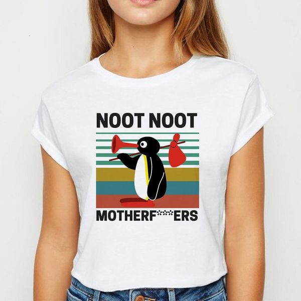 spring summer pingu noot noot tshirt show thin women's shirt fashion t shirt women casual white o-collar t-shirts
spring summer pingu noot noot tshirt show thin women's shirt fashion t shirt women casual white o-collar t-shirts