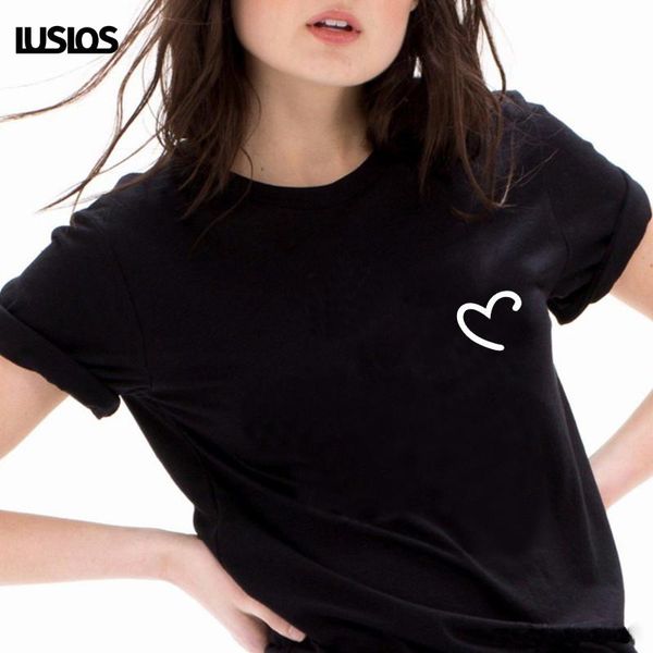 luslos heart print plus size women summer short sleeve t shirt white black casual o-neck tshirt female harajuku streetwear tees
luslos heart print plus size women summer short sleeve t shirt white black casual o-neck tshirt female harajuku streetwear tees
