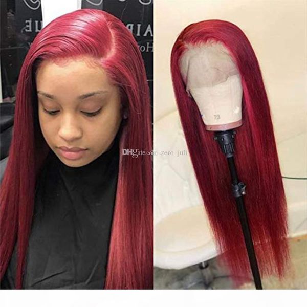 silky straight lace front wig peruvian remy hair 99j burgundy color human hair wig with baby hair and natural hairline, Black;brown
silky straight lace front wig peruvian remy hair 99j burgundy color human hair wig with baby hair and natural hairline, Black;brown