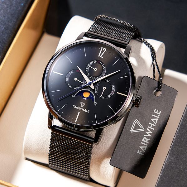 fairwhale designer watch mens leather belt waterproof mens quartz watch student imitation water refined steel famous brand world war ii, Slivery;brown 
fairwhale designer watch mens leather belt waterproof mens quartz watch student imitation water refined steel famous brand world war ii, Slivery;brown