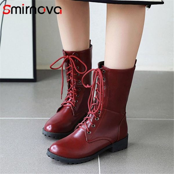 smirnova 2020 new arrive ankle boots women round toe lace up low heels casual shoes comfortable autumn winter short boots woman1, Black
smirnova 2020 new arrive ankle boots women round toe lace up low heels casual shoes comfortable autumn winter short boots woman1, Black