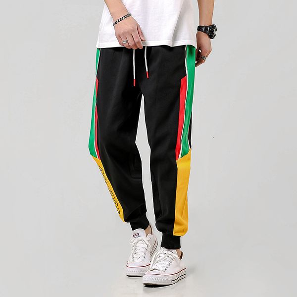 2021 new sweatpants streetwear spring autumn hip hop harem pants men's casual korean oversize joggers trouers 9hp2, Black 
2021 new sweatpants streetwear spring autumn hip hop harem pants men's casual korean oversize joggers trouers 9hp2, Black