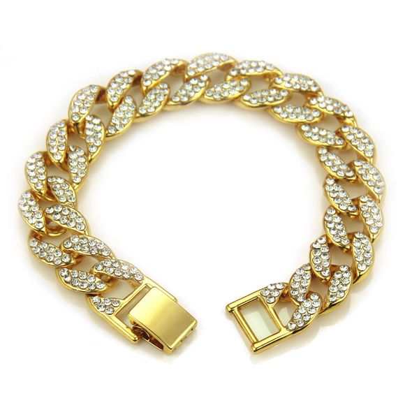 wholesale mens luxury 18k gold silver cz zircon miami cuban chain bracelet jewelry, Golden;silver
wholesale mens luxury 18k gold silver cz zircon miami cuban chain bracelet jewelry, Golden;silver