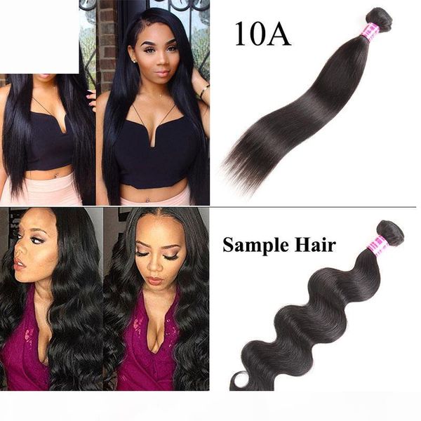 brazilian hair body wave and straight peruvian hair weaves bundle sample order remy human hair extensions natural color 100g just one piece, Black
brazilian hair body wave and straight peruvian hair weaves bundle sample order remy human hair extensions natural color 100g just one piece, Black