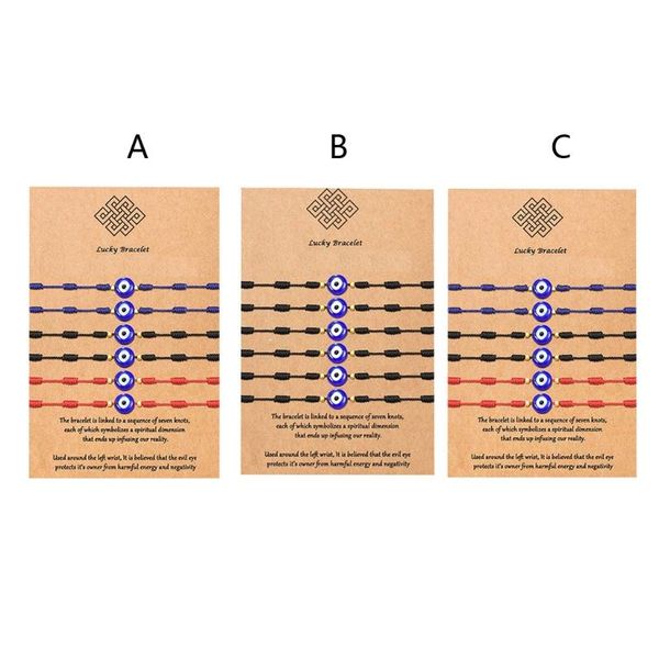 6pcs kabbalah bracelet 7 knots of red thread eye protection good luck bracelets, Golden;silver
6pcs kabbalah bracelet 7 knots of red thread eye protection good luck bracelets, Golden;silver